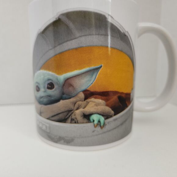 Star Wars Galerie The Mandalorian The Child Grogu White 10 Oz Ceramic Coffee Mug - Picture 5 of 13